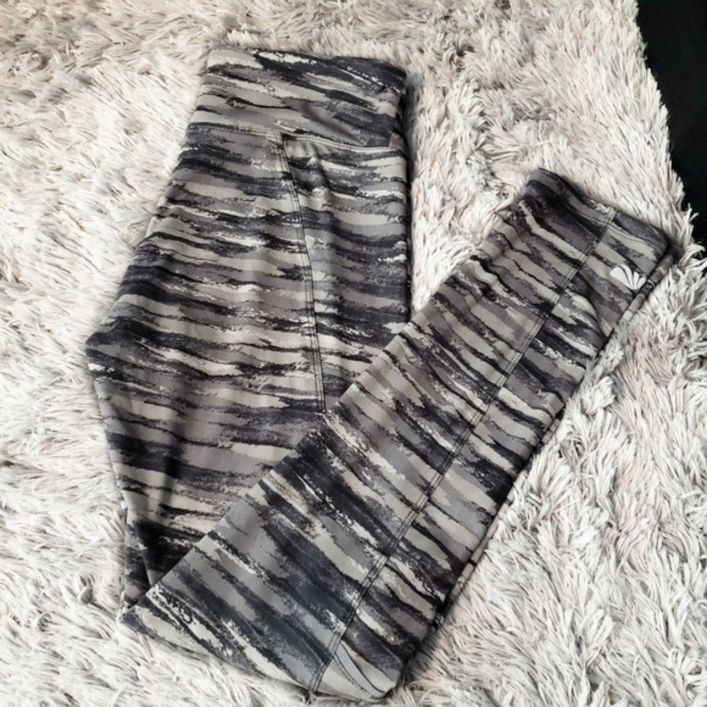 Marika black/gray leggings